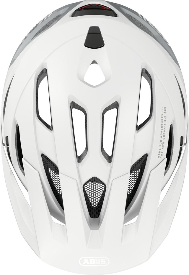 Abus Urban-I 3.0 ACE polar white - cykelhjelm