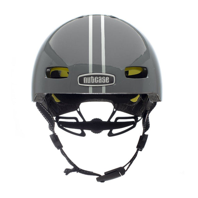 Nutcase Street Suit and Tie Stripe Matte Reflective MIPS