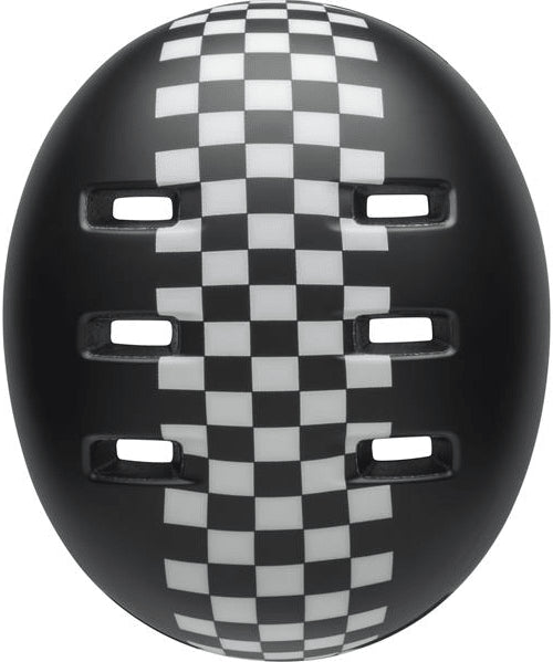 Bell Lil Ripper Børn, Checker mat sort/hvid