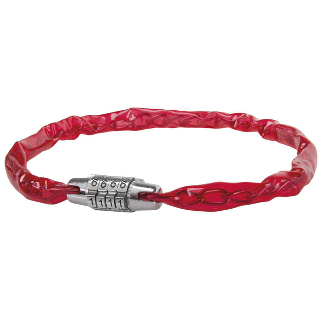 Messingschlager kædelås m. kode blå