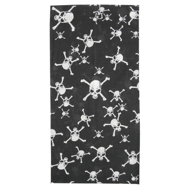 M-WAVE - sort skelethoved - halsedisse