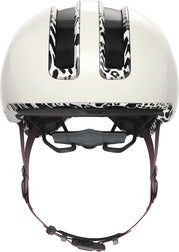 ABUS HUD-Y Leo White cykelhjelm – produktbillede 2