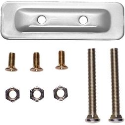 Beslag + bult till YWS Ramlås silver