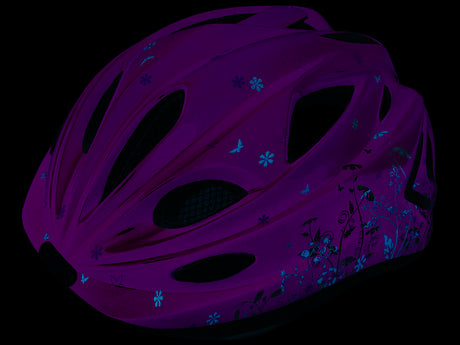 Abus Super Chilly Børnehjelm, Garden Purple