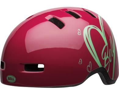 Bell Lil Ripper Børn, Adore Gloss Pink cykelhjelm