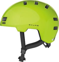 Abus Urban skurb signal yellow - Cykelhjelm