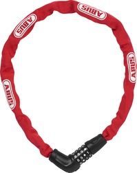 Abus Steel-O-Chain™ 5805C/75 Rød, forsikringsgodkendt kædelås - 75 cm