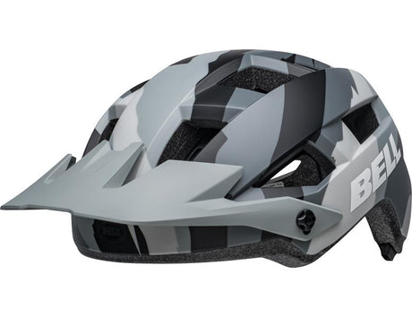 Bell Spark 2 Mips i Matte Grey Camo - Cykelhjelm