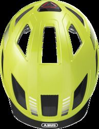 Abus Hyban 2.0 MIPS signal yellow shiny cykelhjelm