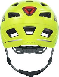 Abus Hyban 2.0 MIPS signal yellow shiny cykelhjelm