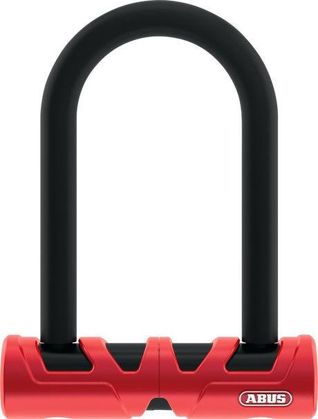 Abus bøjle Cykellås Ultimate 420/150HB140 + USH Rød med nøgle.
