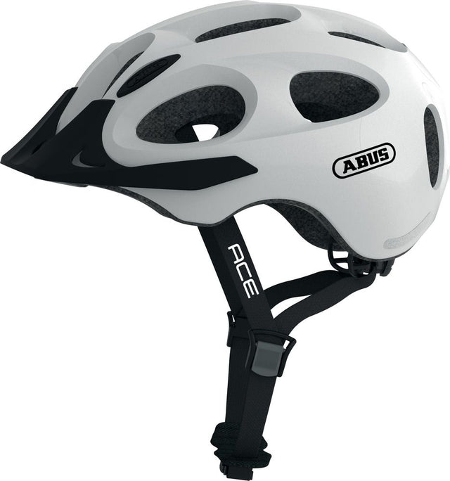 Abus Cykelhjelm Youn-I Ace, pearl white