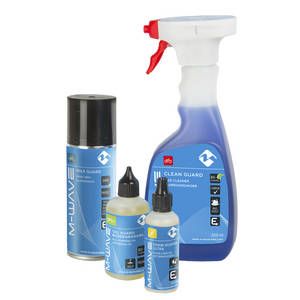 M-WAVE Guard Team plejemiddels pakke - vask/affedt/olie(dry) / Chain Guard