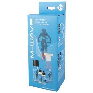 M-WAVE Guard Team plejemiddels pakke  - vask/affedt/olie(dry) / Chain Guard