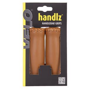 Handlz Handlebar Grips, brun