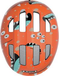 Abus Smiley 3.0 orange monster - børne cykelhjelm