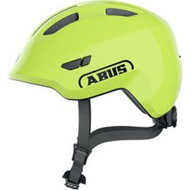 Abus Smiley 3.0 shiny yellow - børne cykelhjelm