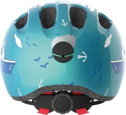 Turquoise Sailor Smiley 2.0 børnehjelm fra Abus
