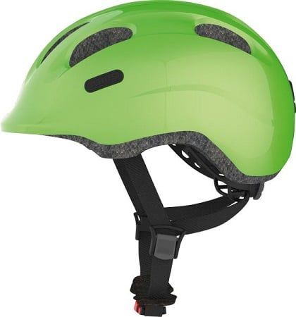 Sparkling Green Smiley 2.0 børnehjelm fra Abus