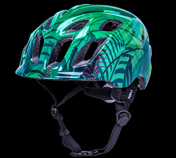 Chakra Child Lighted Jungle Blå - Cykelhjelm