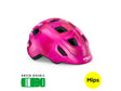 MET Helmet Hooray Blue Monsters/Glossy - Børnecykelhjelm