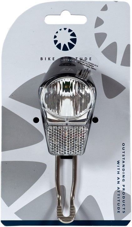 Bike Attitude Forlygte Galeo m/ batt.& refleks t/bremsebolt mont. SEP XB(Blisterpakket)