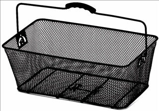 CYKELKURV BAG NET, SORT 45X25X17CM