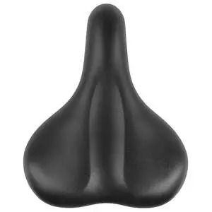 Blød City cykelsadel med greb XL