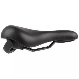 Blød City cykelsadel med greb XL