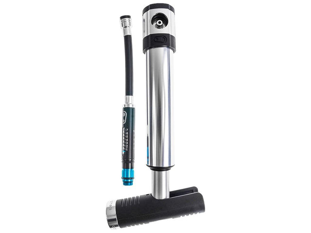 CrankBrothers minipumpe klic HV inkl. måler i sølv