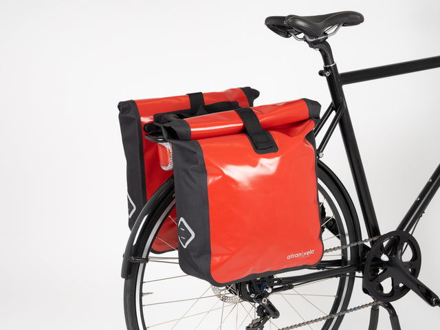 Atran Velo Sidetasker TRAVEL Vandtæt Rød/Sort AVS – billede 4