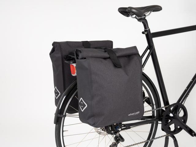 Atran Velo Sidetasker TRAVEL Vandtæt Grå/Sort AVS – billede 4