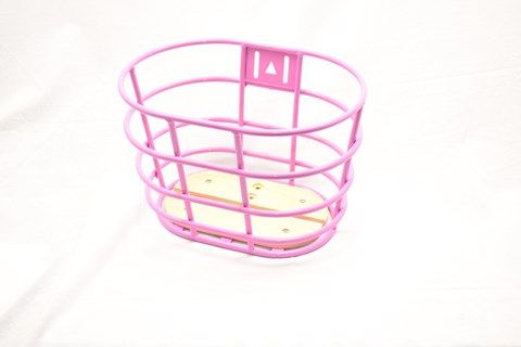 Grøn Norden alu cykelkurv m/træbund 28"