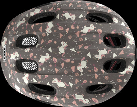 Abus Smiley 2.0 cykelhjelm, rose horse