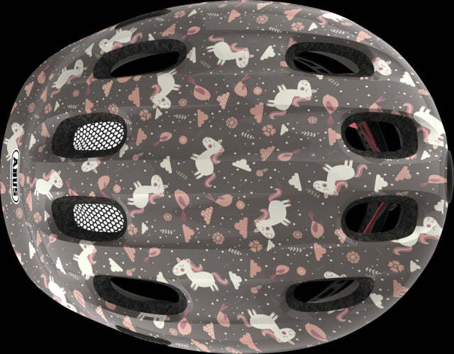 Abus Smiley 2.0 cykelhjelm, rose horse