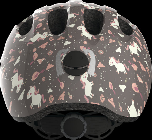 Abus Smiley 2.0 cykelhjelm, rose horse