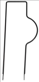 Bøjle til kurv i sort