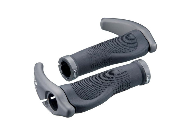 Bike Attitude Ergonomisk cykelhåndtag m. gel & barend, 136 mm