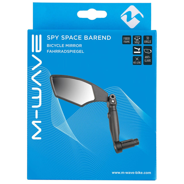 M-WAVE Spy Space Barend cykelspejl