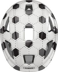 ABUS White football Anuky 2.0 børnehjelm