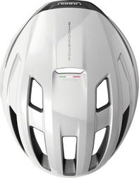 Abus PowerDome shiny white cykelhjelm