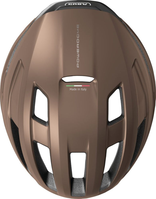 Abus PowerDome ACE metallic copper cykelhjelm