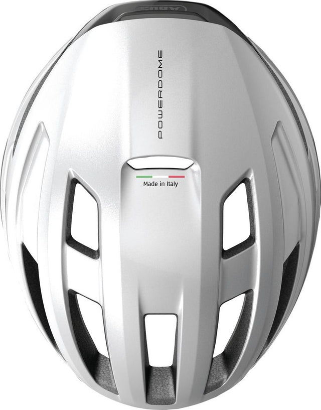 Abus PowerDome MIPS gleam silver cykelhjelm