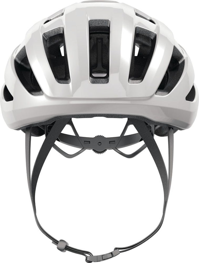 Abus PowerDome MIPS shiny white cykelhjelm