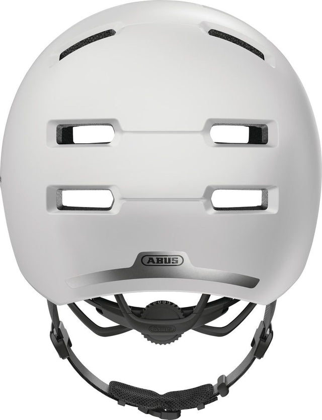 Abus Urban skurb pearl white - Cykelhjelm