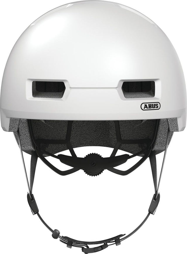 Abus Urban skurb pearl white - Cykelhjelm