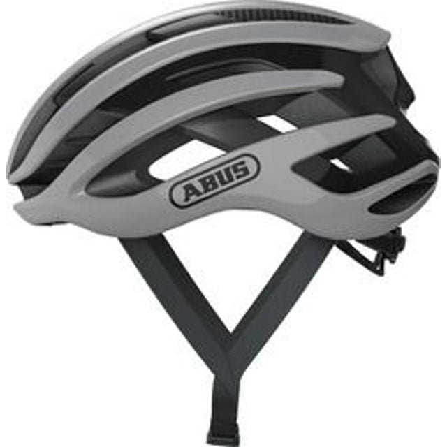 Abus airbreaker race grey cykelhjelm