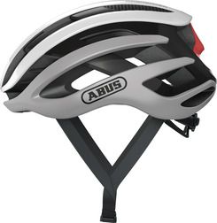 Abus airbreaker silver white cykelhjelm
