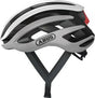 Abus airbreaker silver white cykelhjelm