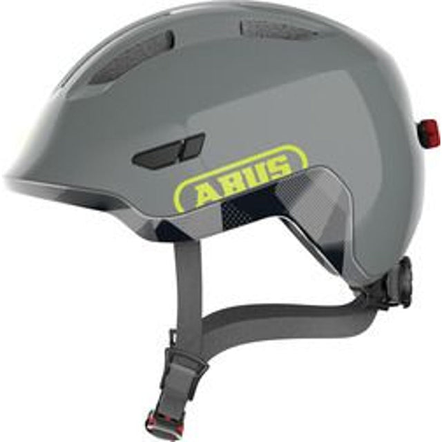 Abus - Smiley 3.0 ACE LED shiny grey - børnehjelm